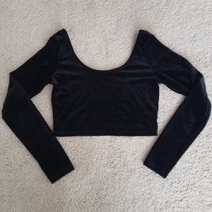 Black Velvet Crop